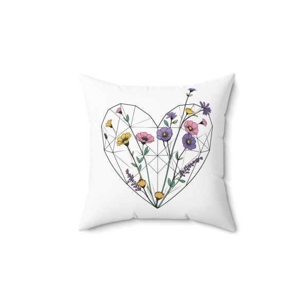 Spring Flowerheart Pillow