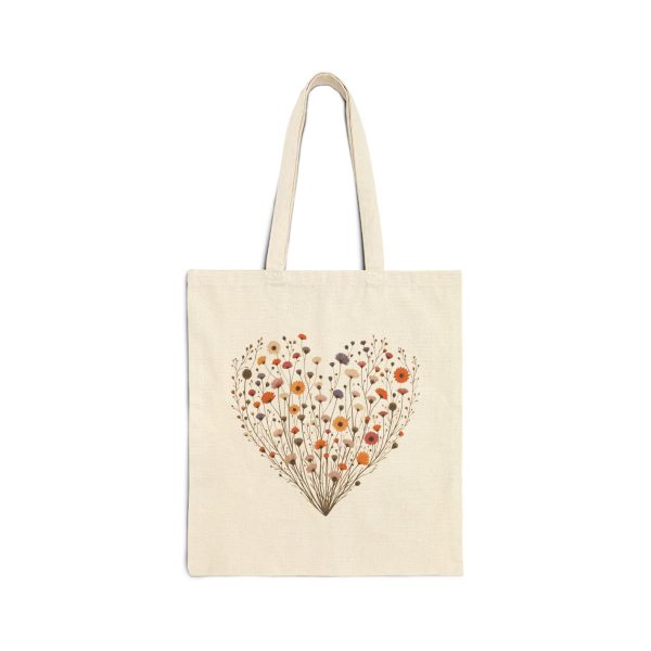 Summer FlowerHeart- Cotton Bag