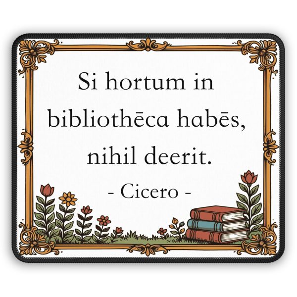 Cicero Quote Mouse Pad